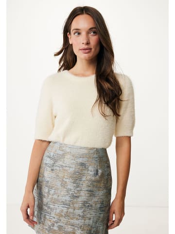 Mexx Sweter w kolorze kremowym