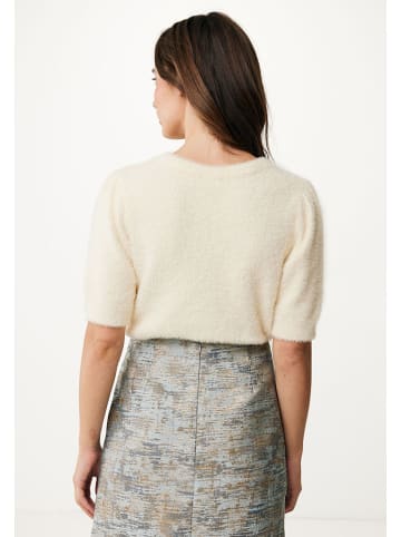 Mexx Sweter w kolorze kremowym