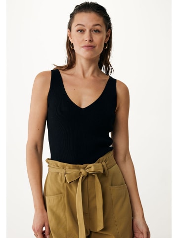 Mexx Top w kolorze czarnym