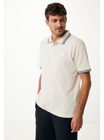 Mexx Koszulka polo w kolorze kremowym