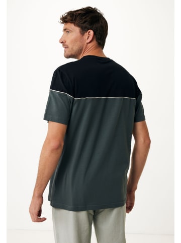 Mexx Shirt - Regular fit - in Dunkelgrün/ Schwarz