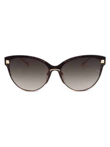 Ana Hickmann Damen-Sonnenbrille in Schwarz/ Gold