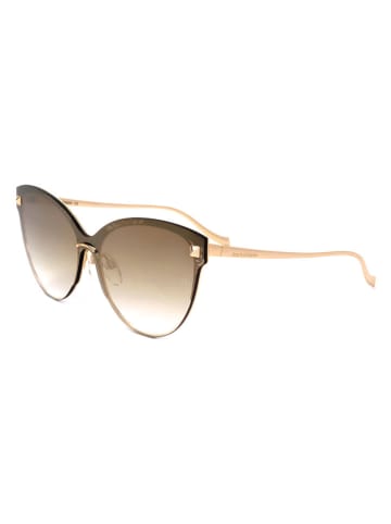 Ana Hickmann Damen-Sonnenbrille in Braun/ Gold