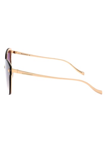 Ana Hickmann Damen-Sonnenbrille in Braun/ Gold