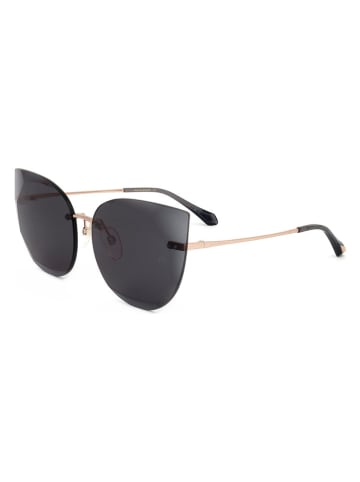 Ana Hickmann Damen-Sonnenbrille in Schwarz/ Gold