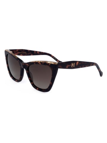 Carolina Herrera Dameszonnebril grijs/bruin