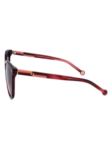 Carolina Herrera Damen-Sonnenbrille in Lila/ Rot