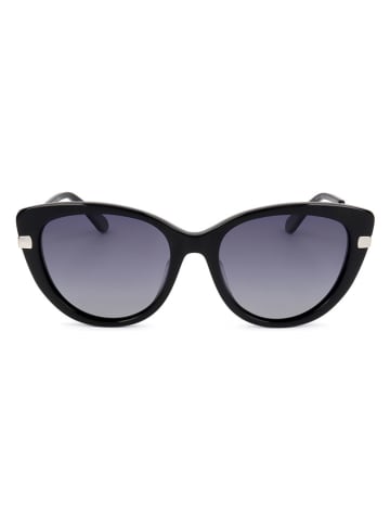 Escada Unisekszonnebril blauw/zwart/zilverkleurig