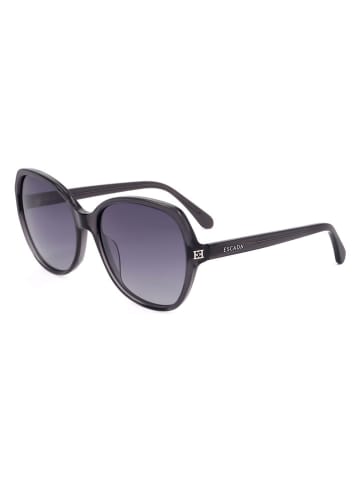 Escada Damskie okulary przeciwsłoneczne w kolorze niebiesko-czarnym