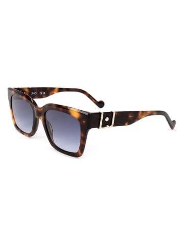 Liu Jo Damen-Sonnenbrille in Blau/ Braun/ Beige