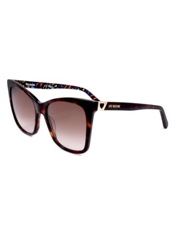 Moschino Dameszonnebril bruin