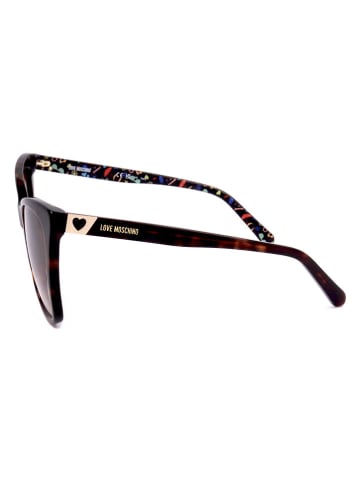 Moschino Dameszonnebril bruin