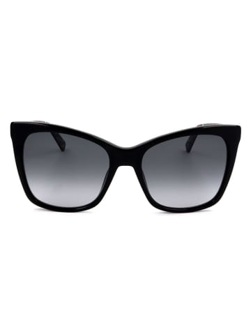 Moschino Damskie okulary przeciwsłoneczne w kolorze czarnym