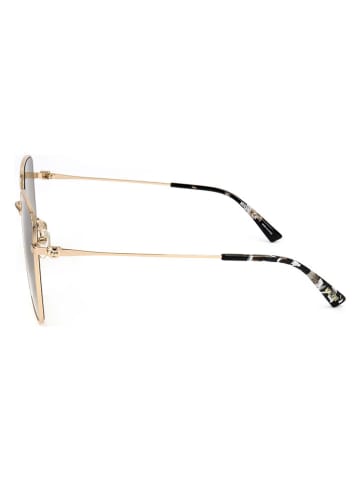 Moschino Damen-Sonnenbrille in Grün/ Gold
