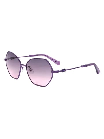 Swarovski Damen-Sonnenbrille in Lila