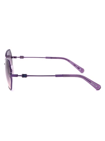 Swarovski Damen-Sonnenbrille in Lila
