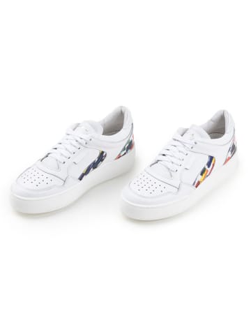 Anna Morellini Leder-Sneakers "Giuscia" in Weiß