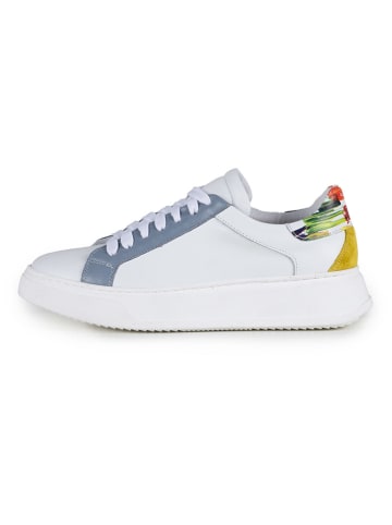 Anna Morellini Skórzane sneakersy "Micarina" w kolorze białym
