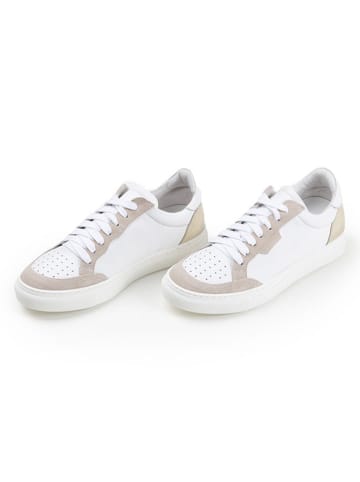 Anna Morellini Skórzane sneakersy "Patria" w kolorze białym