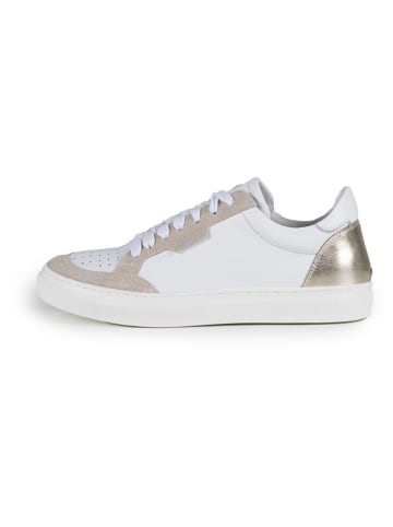 Anna Morellini Skórzane sneakersy "Patria" w kolorze białym
