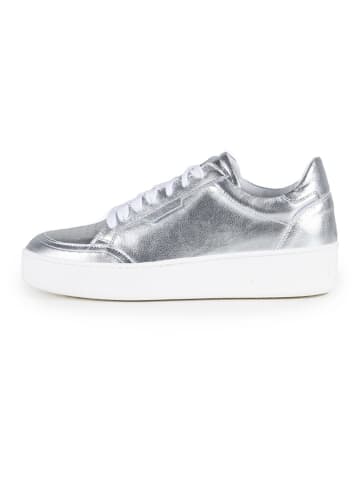 Anna Morellini Leder-Sneakers "Meliatelia" in Silber