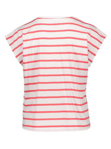 Pepe Jeans Shirt in Weiß/ Rot