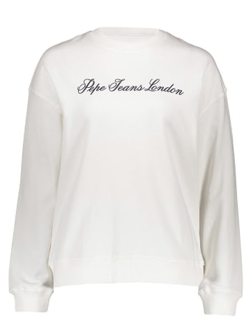 Pepe Jeans Sweatshirt in Weiß