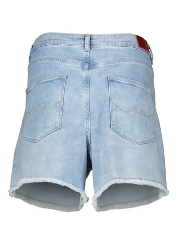 Pepe Jeans Szorty dżinsowe w kolorze błękitnym