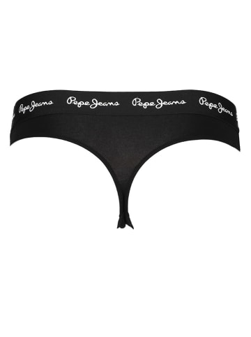 Pepe Jeans Stringi (2 pary) w kolorze białym i czarnym