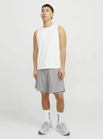 Jack & Jones Top sportowy "Cocnz" w kolorze białym