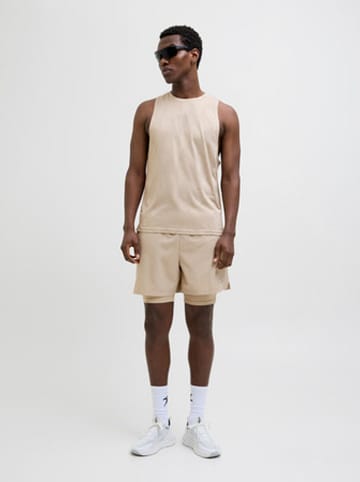 CNZ Trainingsshorts "Cocnz" in Beige