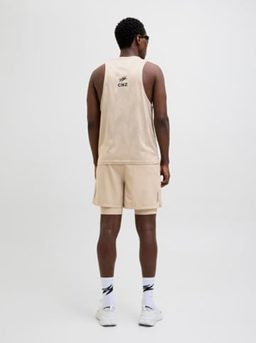 CNZ Trainingsshorts "Cocnz" in Beige