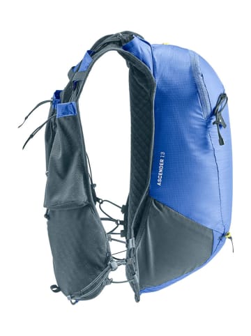 Deuter Trailrunningrugzak "Ascender 13" blauw - (B)23 x (H)47 x (D)13 cm