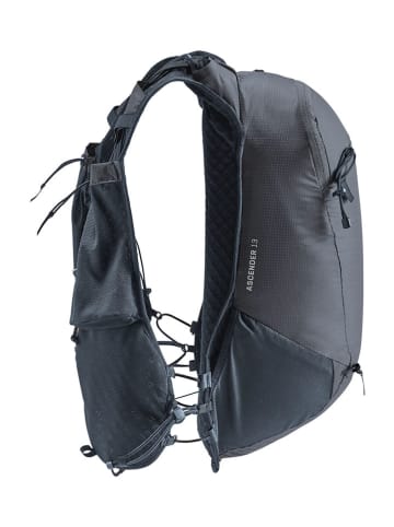 Deuter Plecak "Ascender 13" w kolorze czarnym do biegania - 24 x 47 x 13 cm