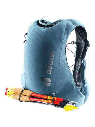 Deuter Plecak "Traick 5" w kolorze niebieskim do biegania - 23 x 39 x 12 cm