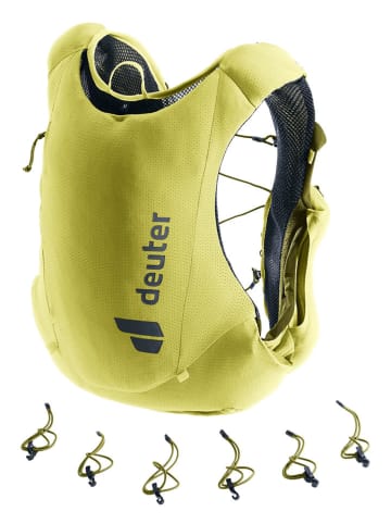 Deuter Plecak "Traick 9" w kolorze zielonym do biegania - 24 x 39 x 14 cm