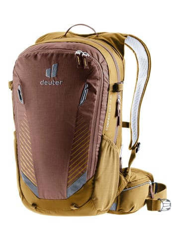 Deuter Fahrradrucksack "Compact EXP 12" in Braun - (B)24 x (H)44 x (T)17 cm