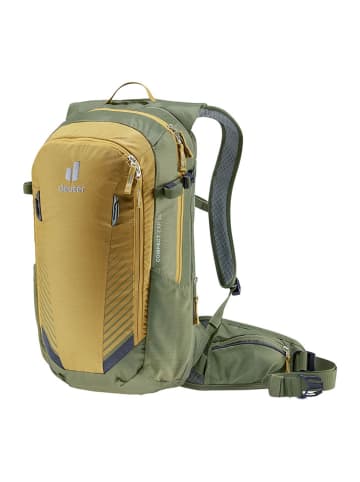 Deuter Plecak rowerowy "Compact EXP 14" w kolorze khaki - 26 x 46 x 18 cm