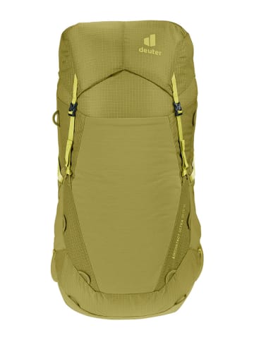 Deuter Plecak trekkingowy "Aircontact Ultra 35+5" w kolorze zielonym - 25 x 68 x 22 cm