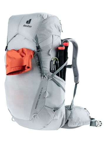 Deuter Plecak trekkingowy "Aircontact Ultra 35+5 SL" w kolorze szarym - 25 x 68 x 22 cm