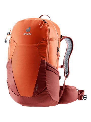 Deuter Plecak turystyczny "Futura 27" w kolorze czerwonym - 28 x 55 x 20 cm