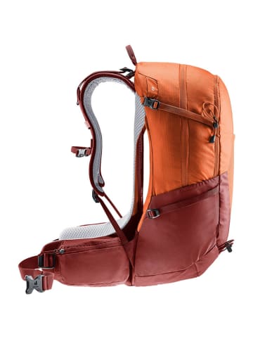Deuter Plecak turystyczny "Futura 27" w kolorze czerwonym - 28 x 55 x 20 cm