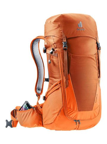 Deuter Plecak turystyczny "Futura 26" w kolorze pomarańczowym - 30 x 61 x 20 cm