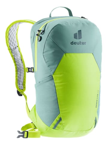 Deuter Wanderrucksack "Speed Lite 13" in Grün - (B)24 x (H)44 x (T)15 cm