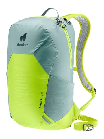 Deuter Wanderrucksack "Speed Lite 17" in Grün - (B)26 x (H)45 x (T)16 cm