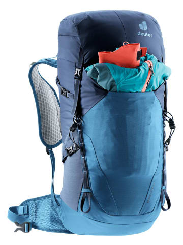 Deuter Plecak turystyczny "Speed Lite 30" w kolorze niebieskim - 28 x 64 x 22 cm