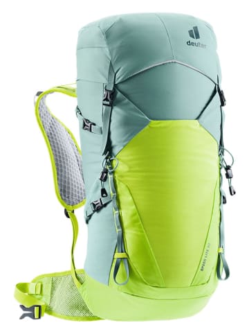 Deuter Plecak turystyczny "Speed Lite 30" w kolorze zielonym - 28 x 64 x 22 cm