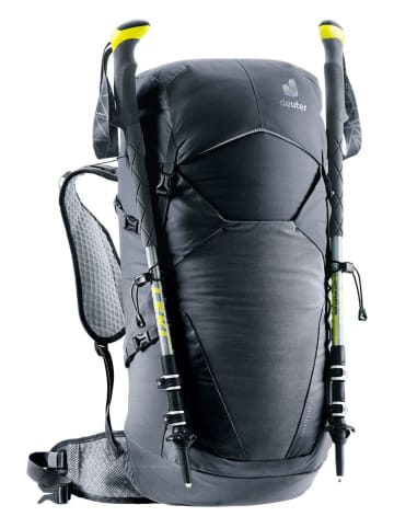 Deuter Plecak turystyczny "Speed Lite 30" w kolorze czarnym - 28 x 64 x 22 cm