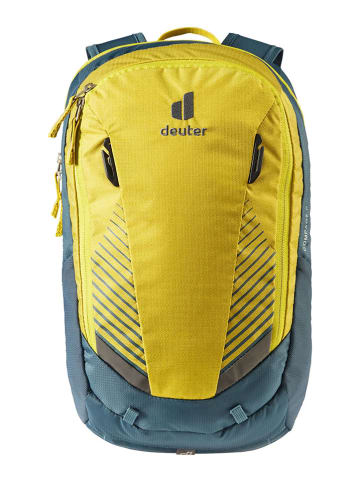 Deuter Fahrradrucksack "Compact 8 JR" in Gelb/ Blau - (B)24 x (H)40 x (T)13 cm
