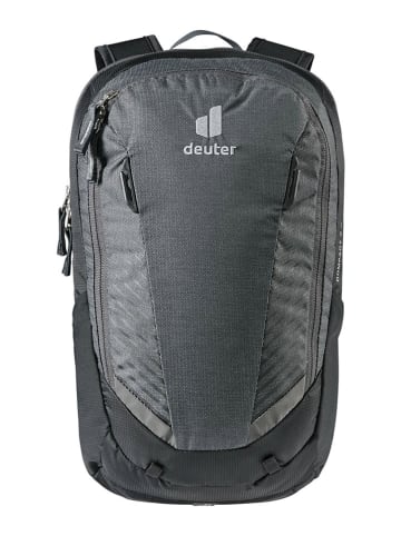 Deuter Plecak rowerowy "Compact 8" w kolorze antracytowym - 24 x 40 x 13 cm
